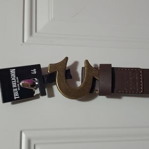 Men's True Religion brown belt